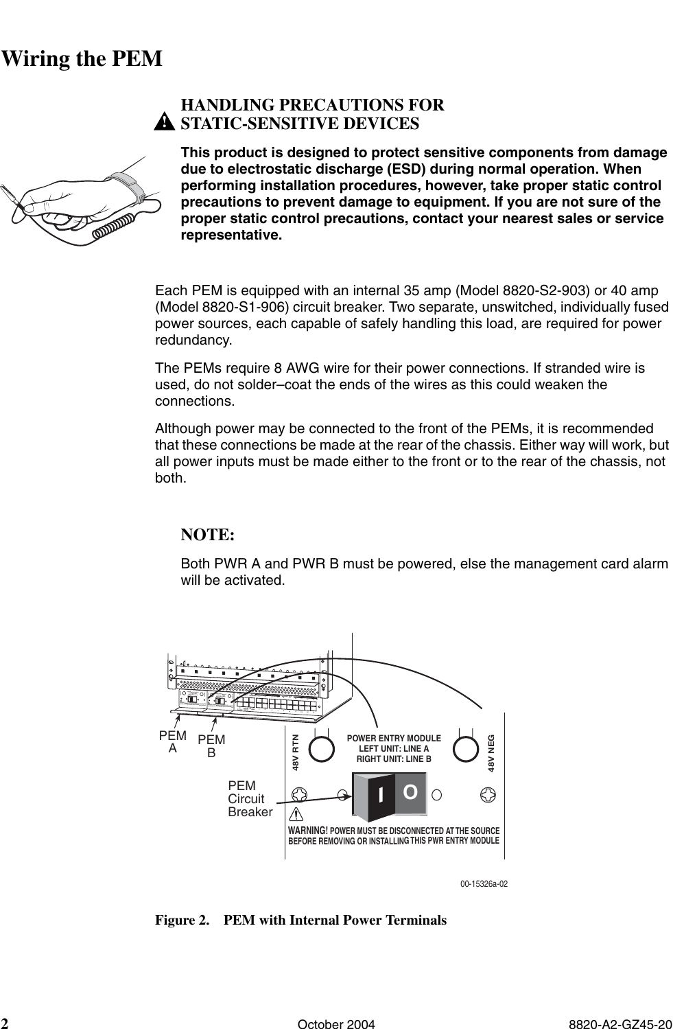 Page 2 of 4 - Paradyne Paradyne-Dc-Power-Entry-Module-8820-S1-906-Users-Manual- Replacement DC Power Entry Module For The 8820 Broadband Access Concentrator S 8820-S2-903 And 8820-S1-906 Installation Ins Paradyne-dc-power-entry-module-8820-s1-906-users-manual