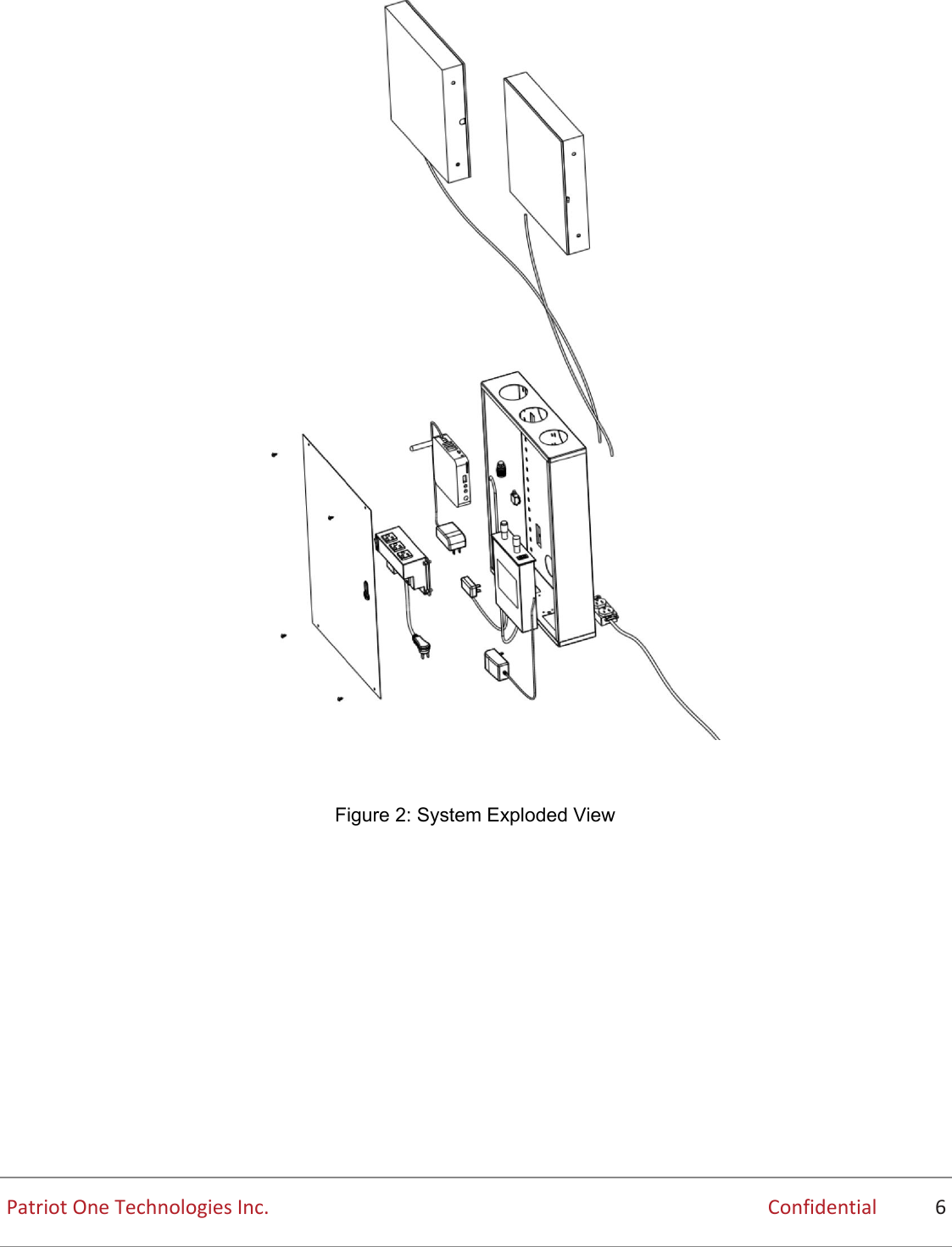   Figure 2: System Exploded View  Patriot One Technologies Inc. Confidential         6   