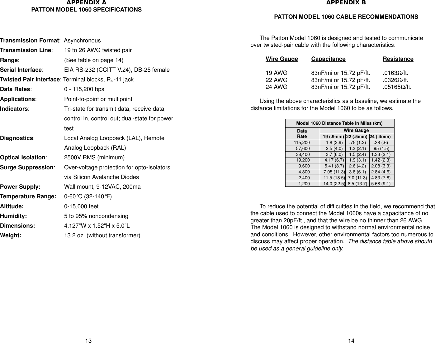 Page 8 of 10 - Patton-Electronic Patton-Electronic-1060-Users-Manual-  Patton-electronic-1060-users-manual