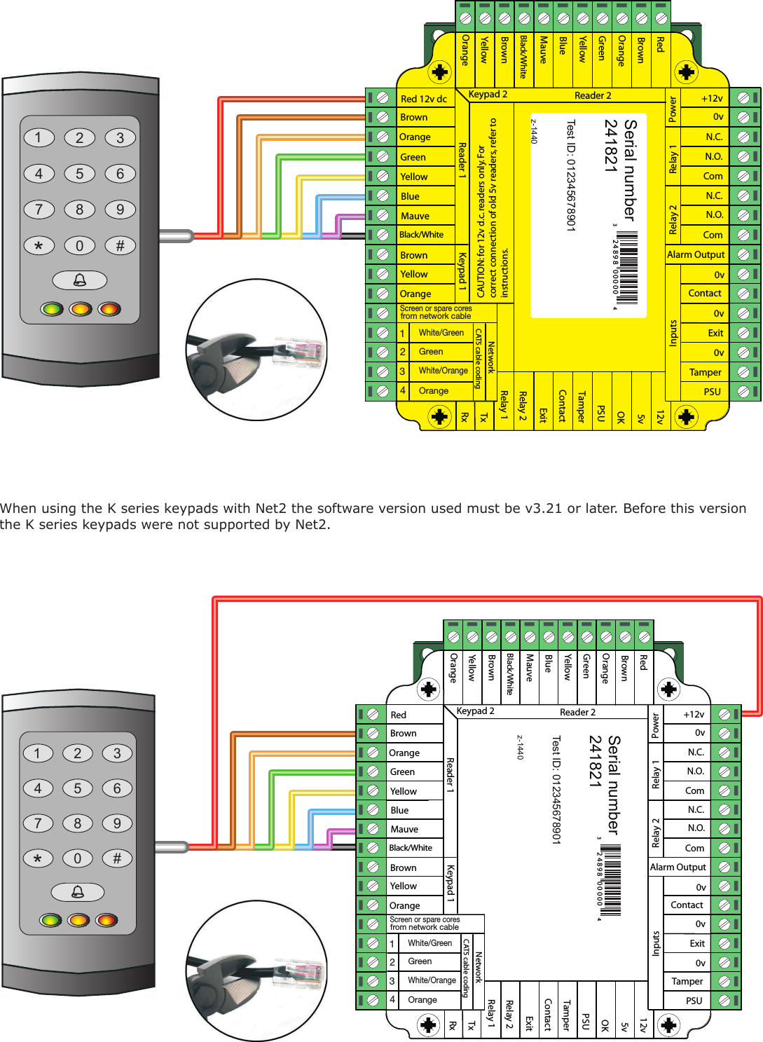 Paxton Access US Proximity KP Keypad User Manual