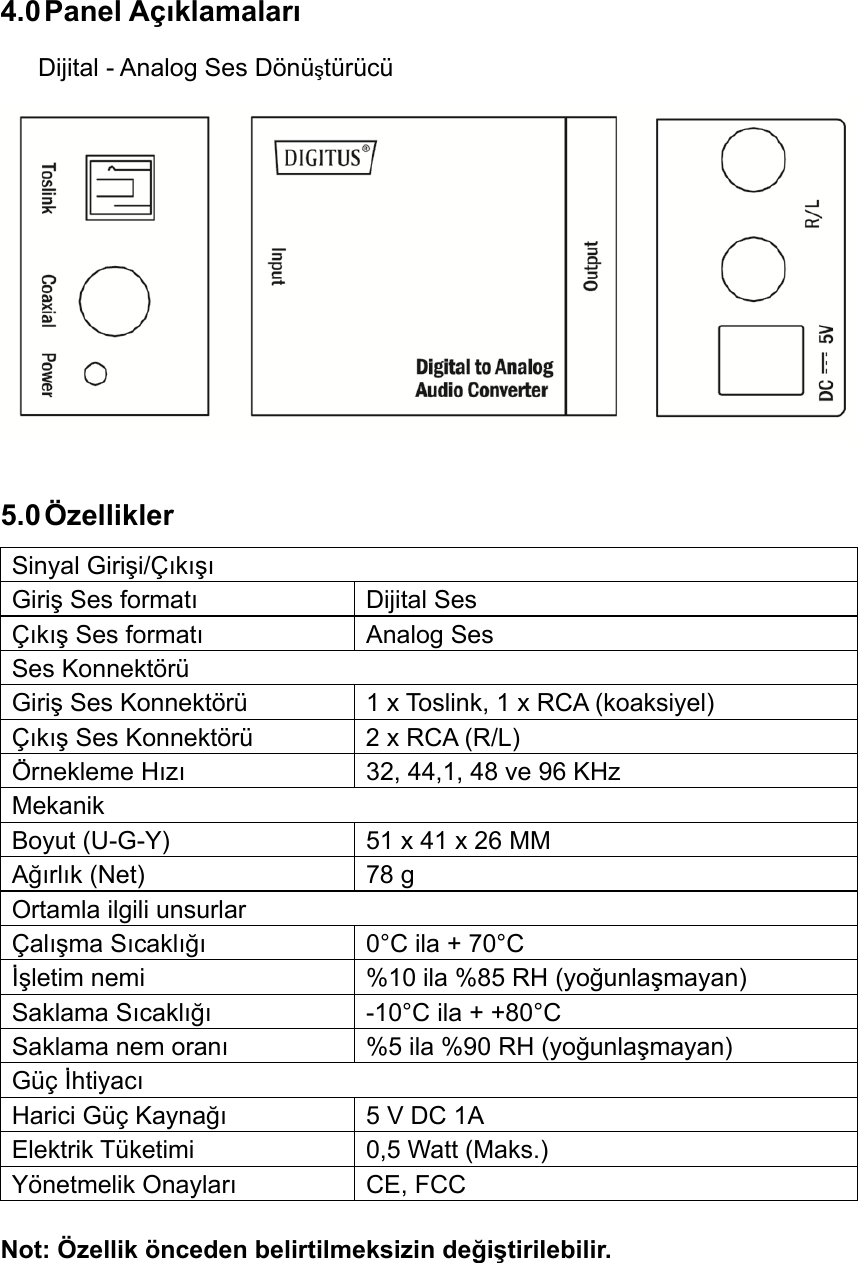 Ds 40133 Manual Rev1 2 Trx Digital Zu Analog Audio Konverter Ver 01 001428918 An Tr Digital Zu Analog Audio Konverter