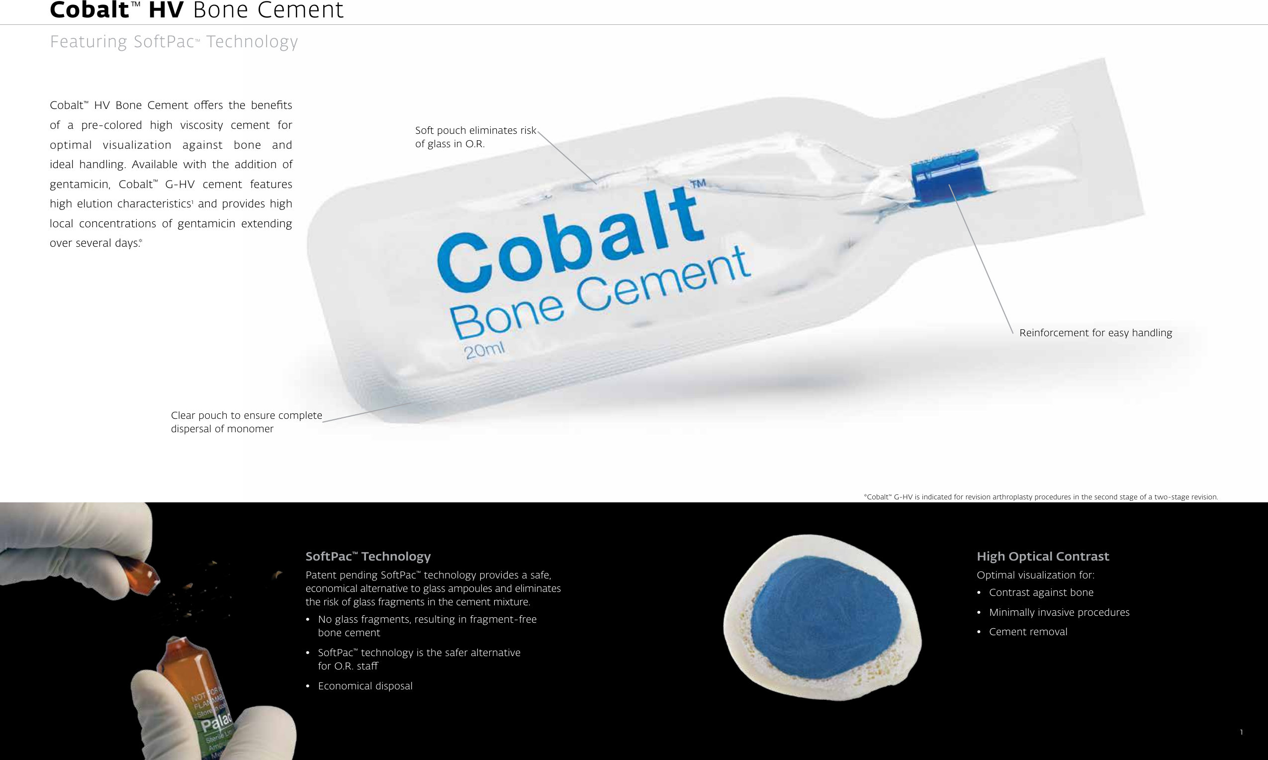 Page 2 of 5 - 0140216-002 Cobalt HV Bone Cement Brochure