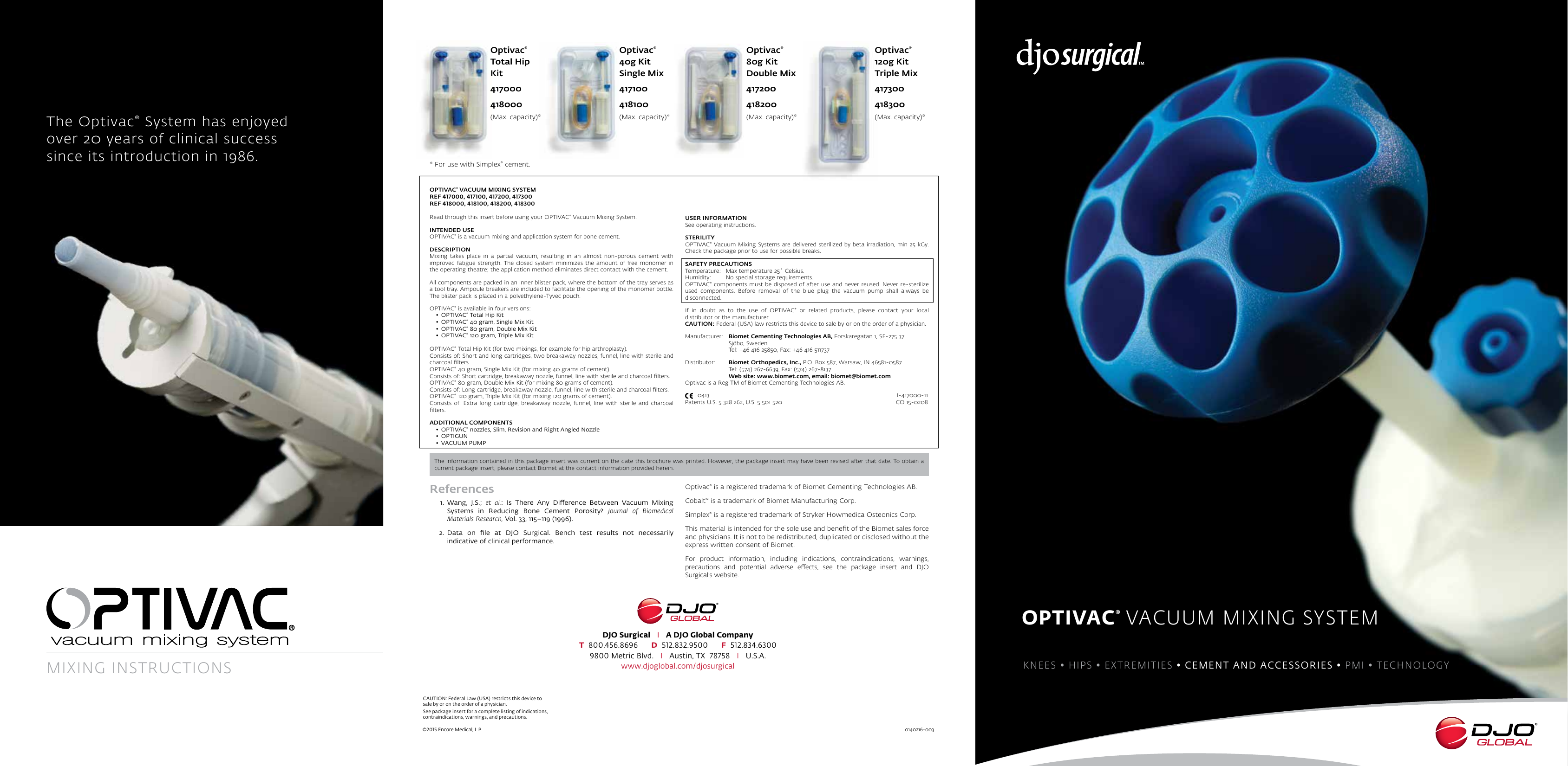 Page 1 of 2 - 0140216-003 Optivac Product Brochure