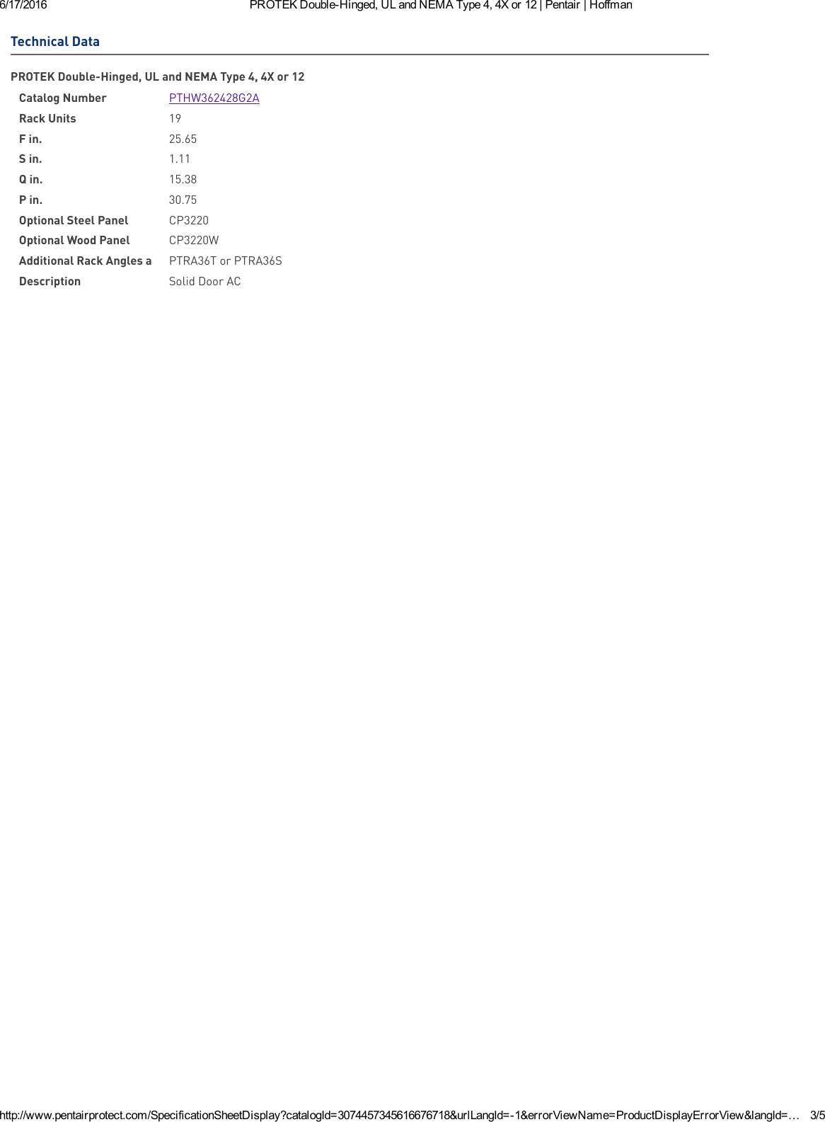 Page 3 of 5 - Product Detail Manual