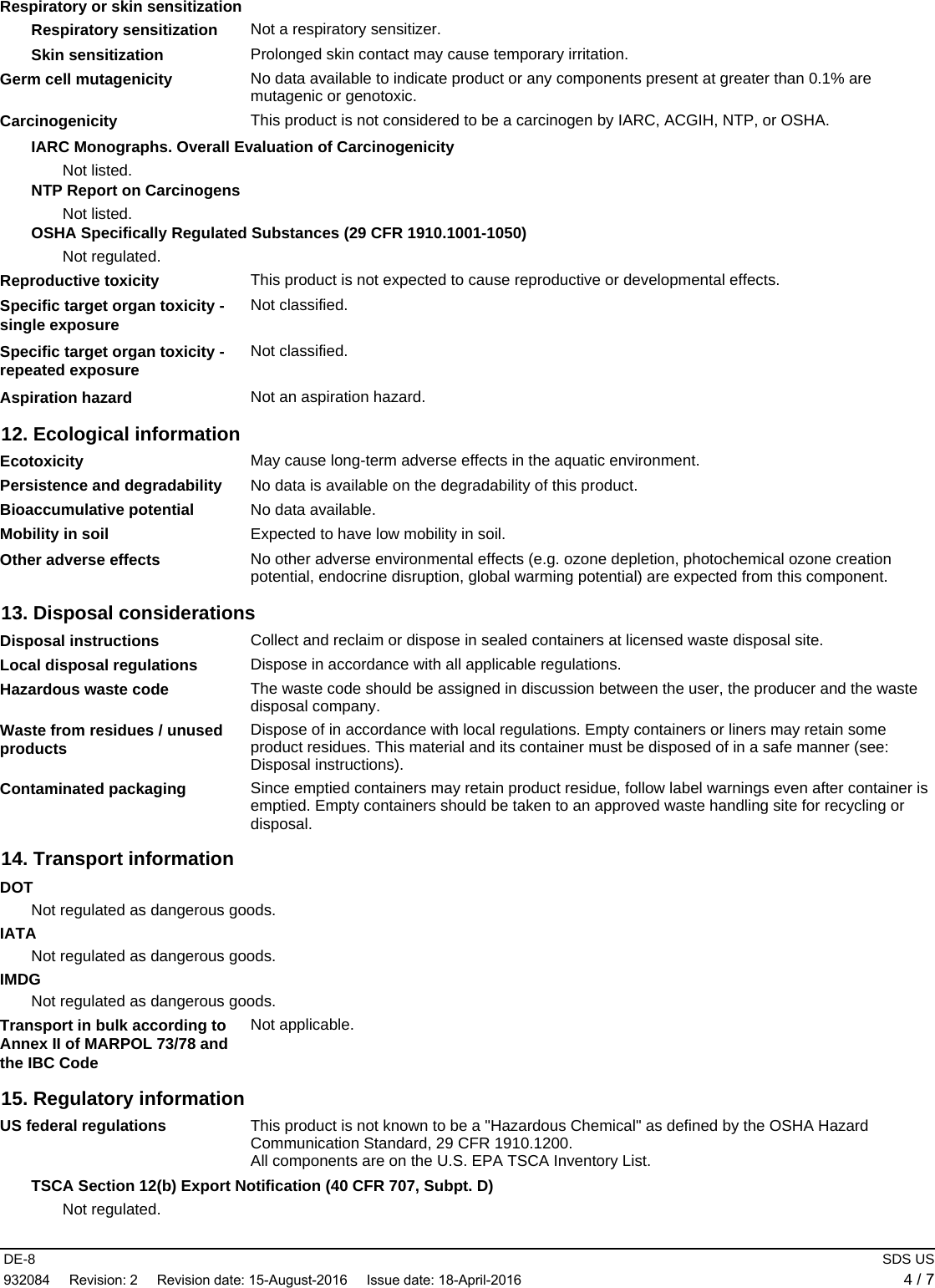 Page 4 of 7 - 1000292926-MSDS