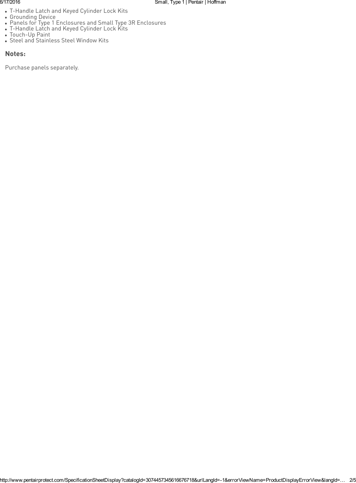 Page 2 of 5 - Product Detail Manual 