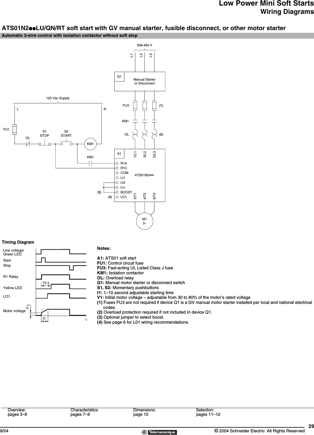 Manual Starter Wiring Diagram