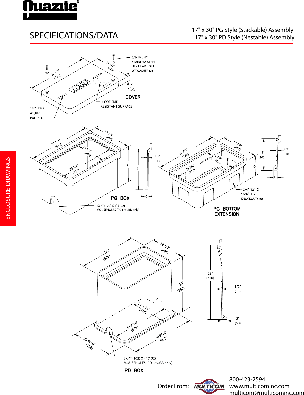 Page 1 of 2 - Quazite Product Catalog 0203