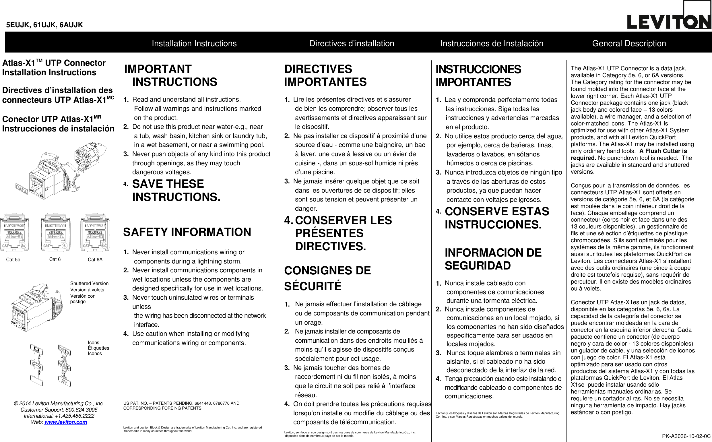 Page 1 of 2 - Installation Directions