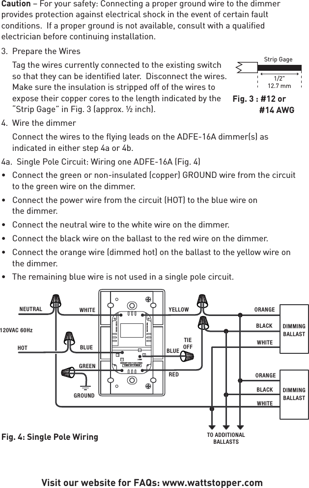 Page 4 of 10 - Ii ADFE-16A 13050r2 WEB  Installation Directions