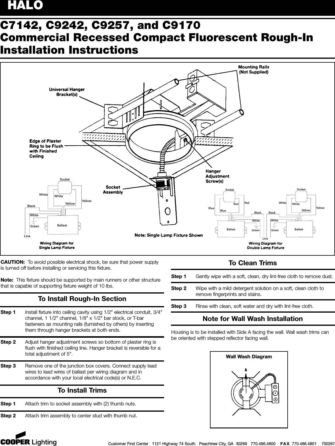 Page 1 of 2 - 700267  Installation Directions