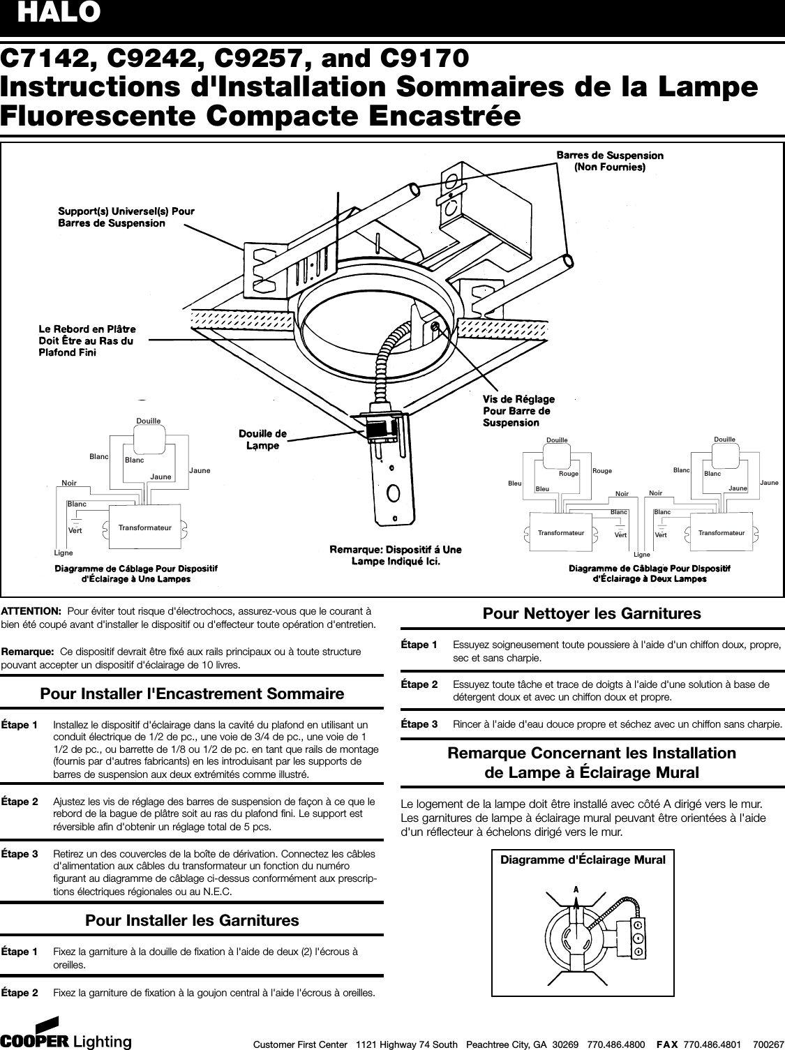 Page 2 of 2 - 700267  Installation Directions