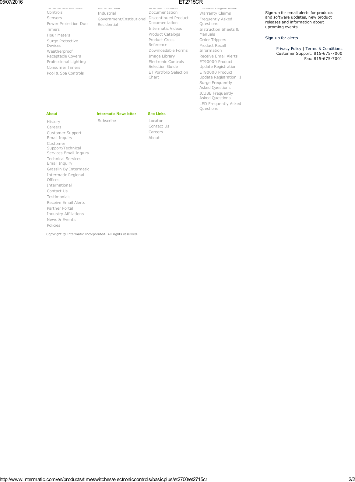 Page 2 of 2 - Product Detail Manual 