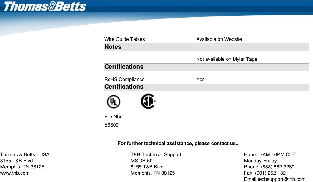 Page 2 of 2 - Product Detail Manual 