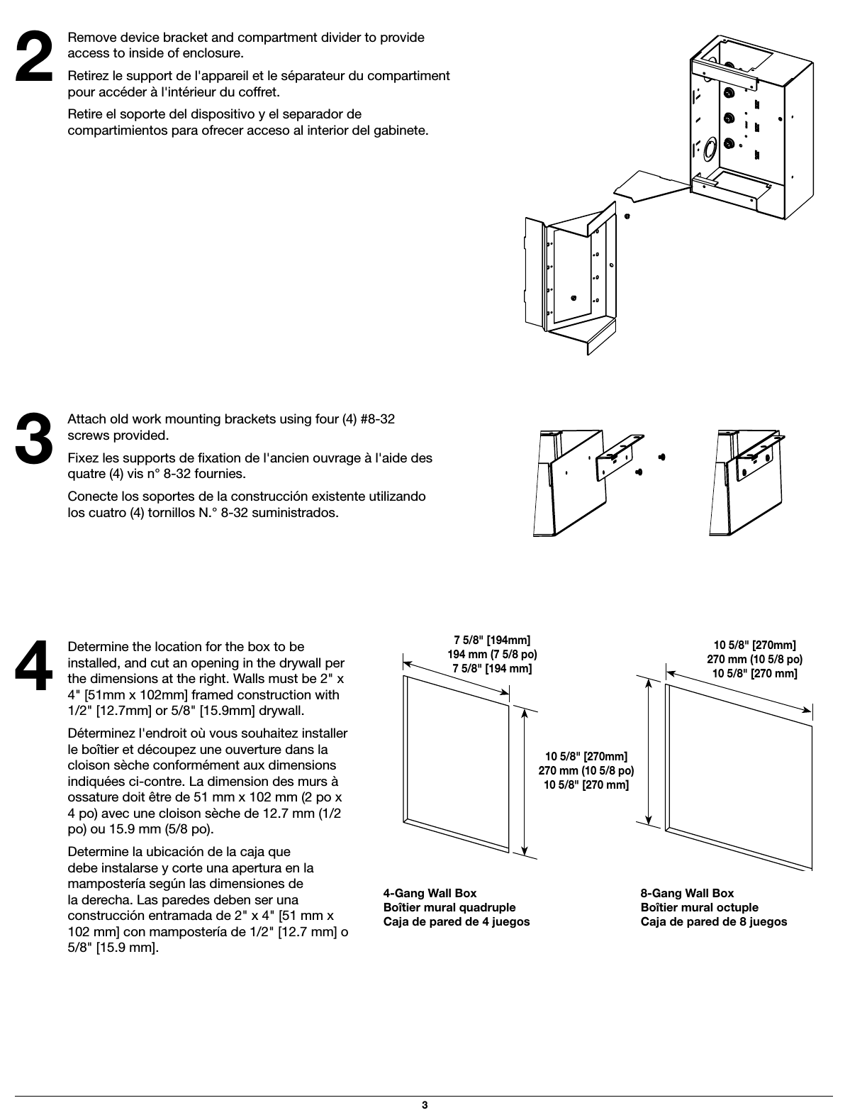 Page 3 of 8 - Installation Directions