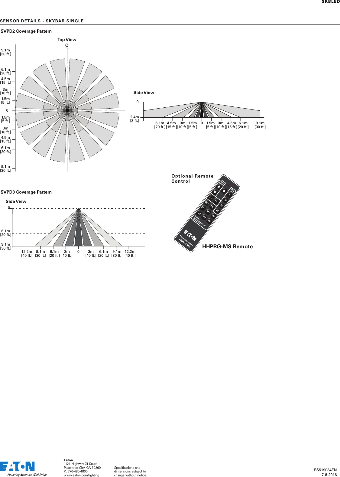 Page 5 of 5 - Metalux SKYBAR Single LED Low Bay Luminaire Specification Sheet  1000425627-Catalog