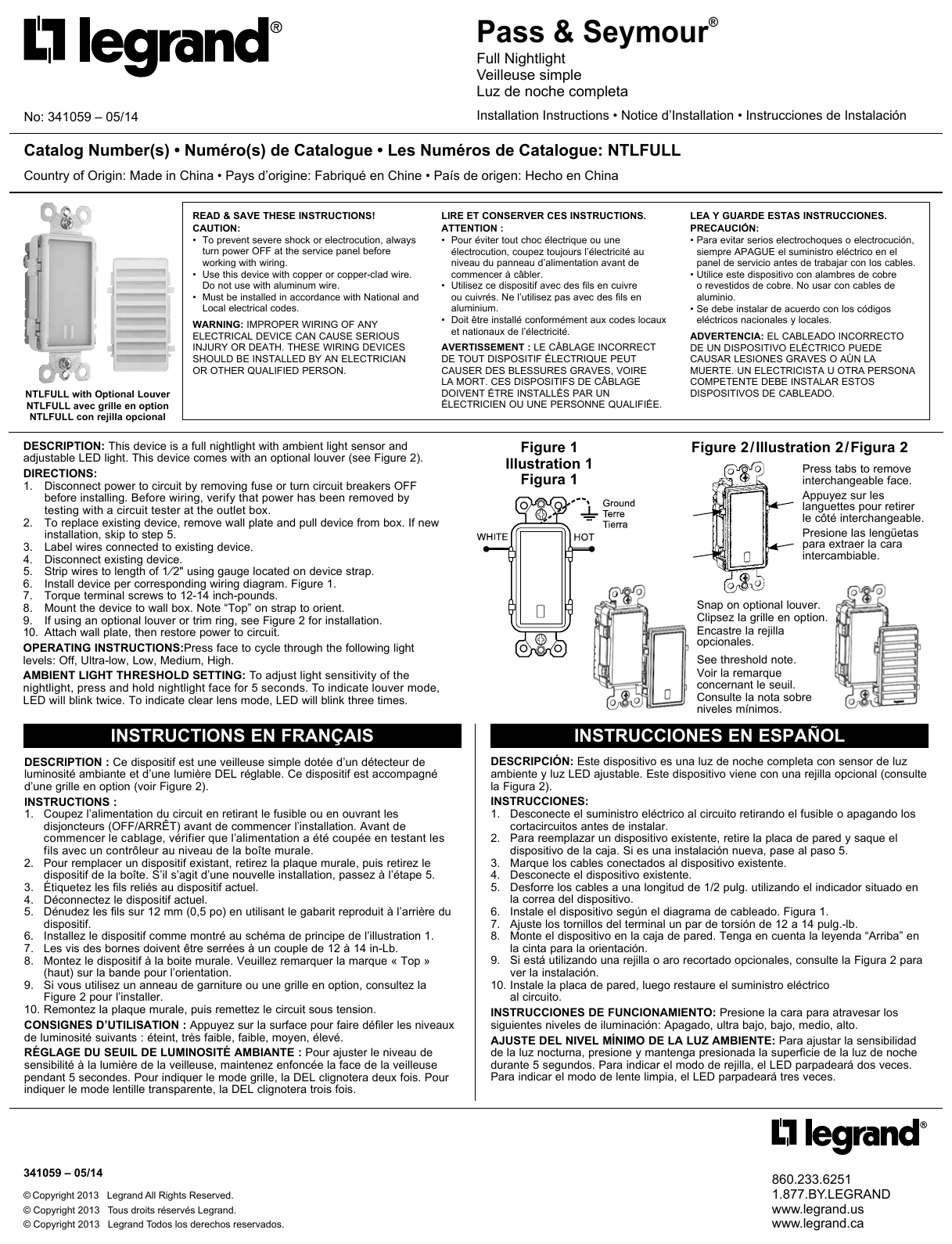 Page 1 of 1 - Installation Directions