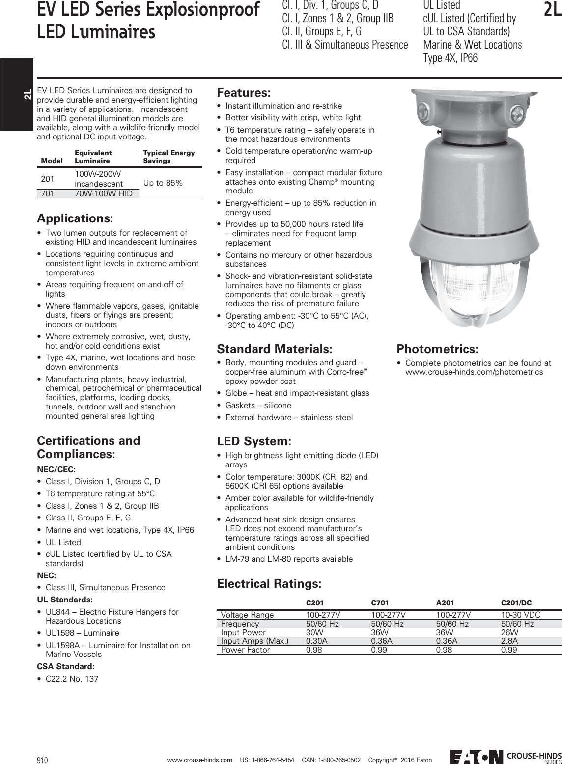 Page 1 of 4 - Evled-luminaires  Brochure
