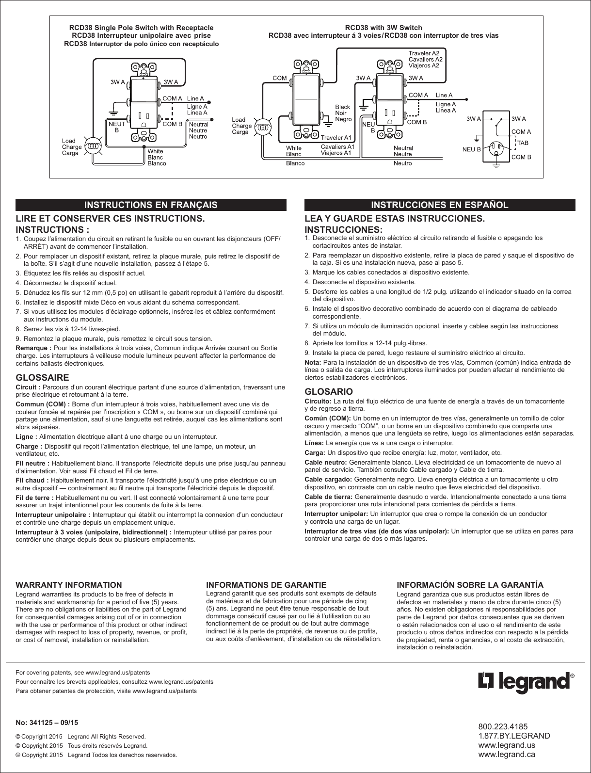 Page 2 of 2 - Installation Directions