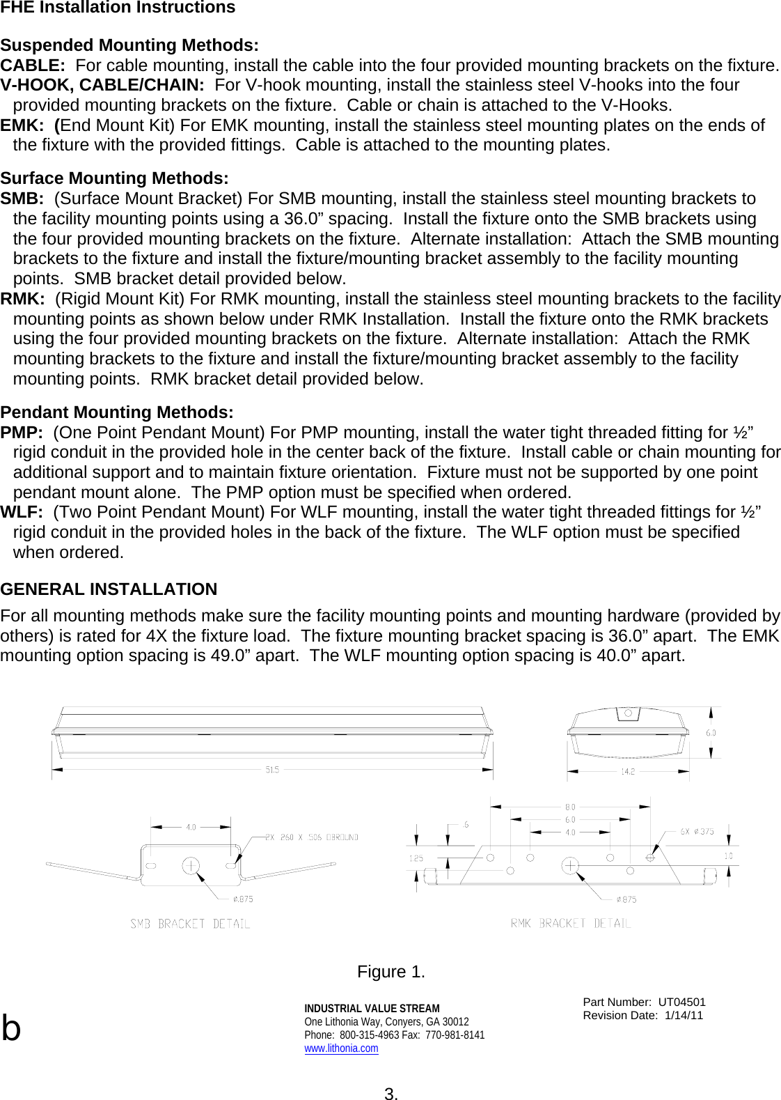 Page 3 of 5 - Installation Instructions  Directions