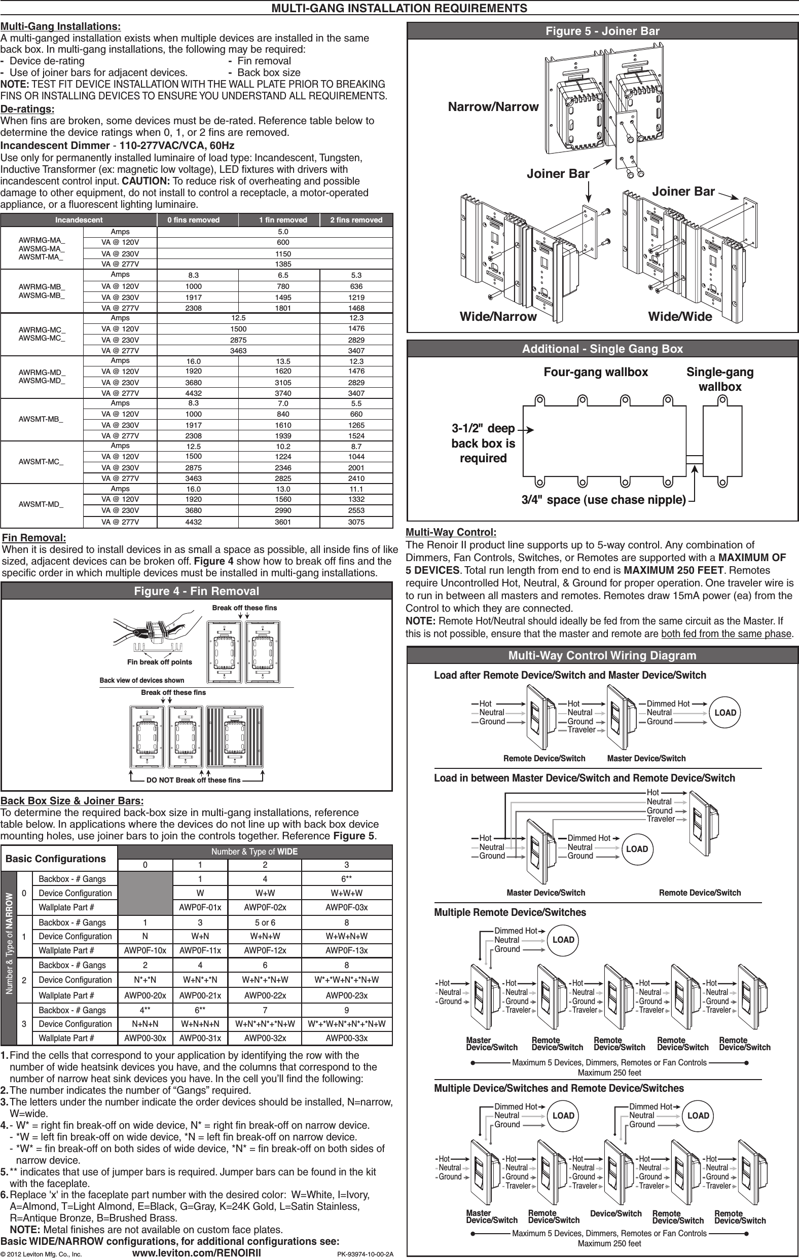 Page 2 of 2 - Installation Directions