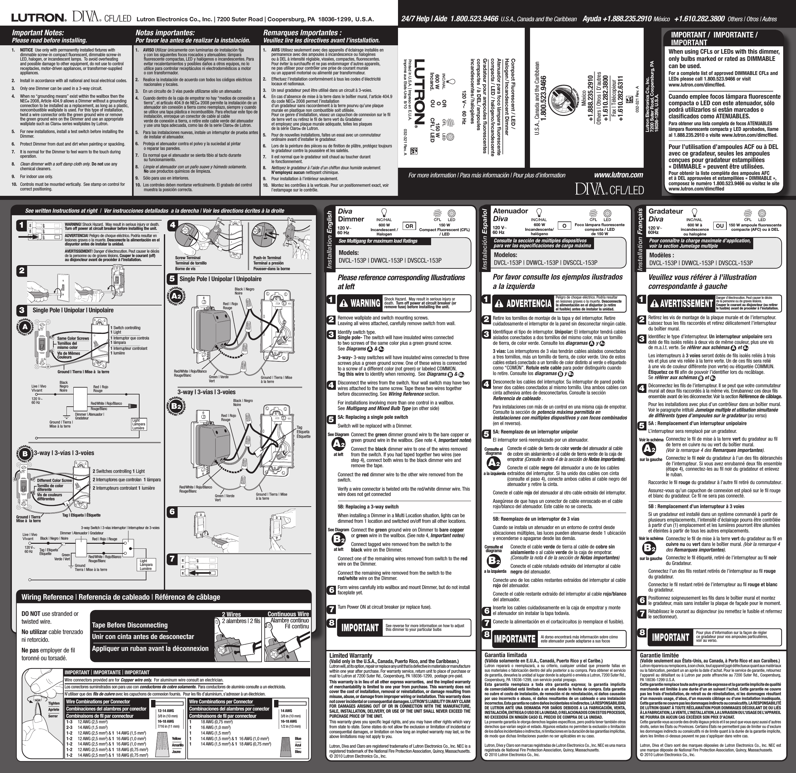 Page 1 of 2 - Installation Directions