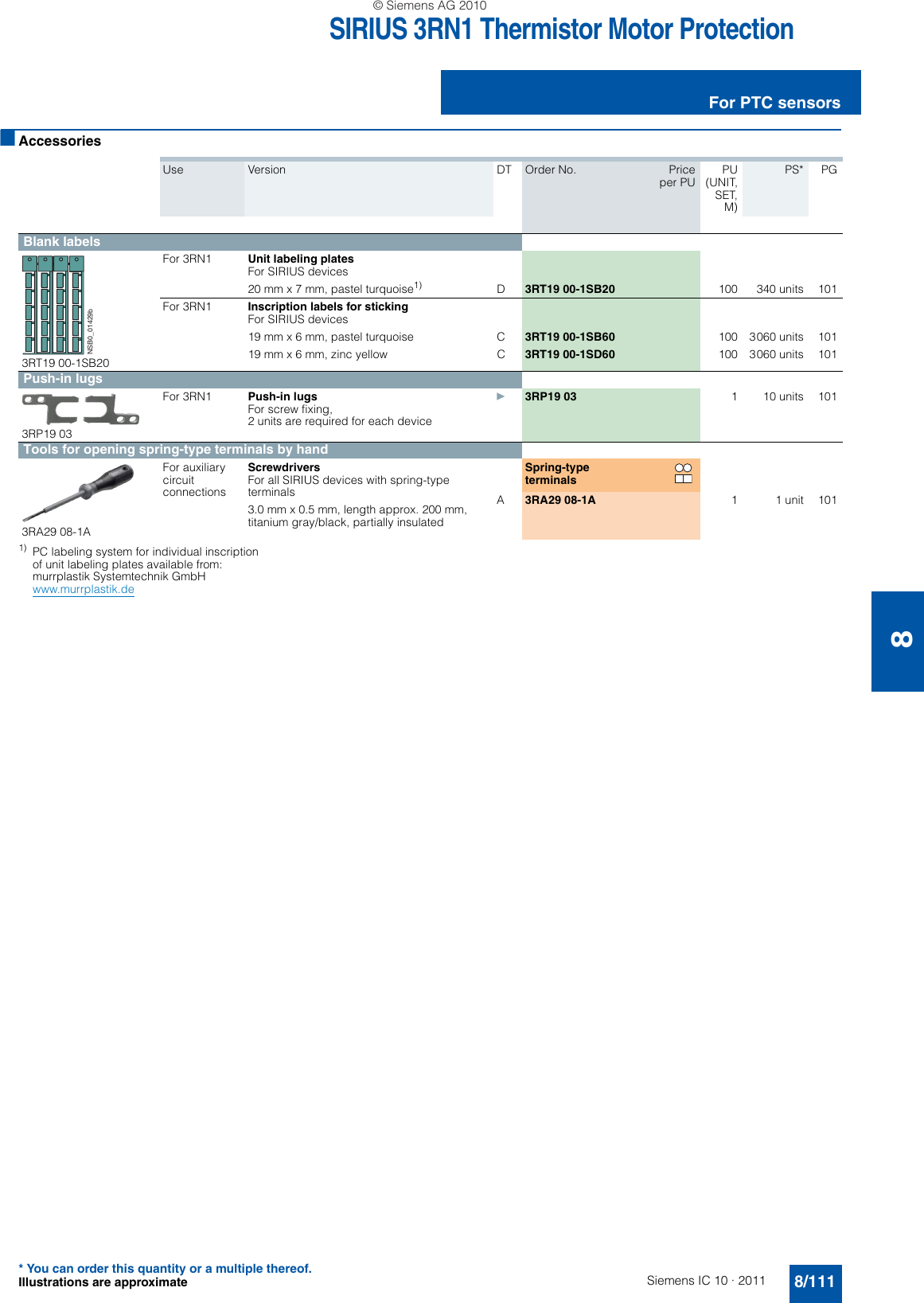 Page 9 of 9 - Catalog IC 10 English 2011  Brochure