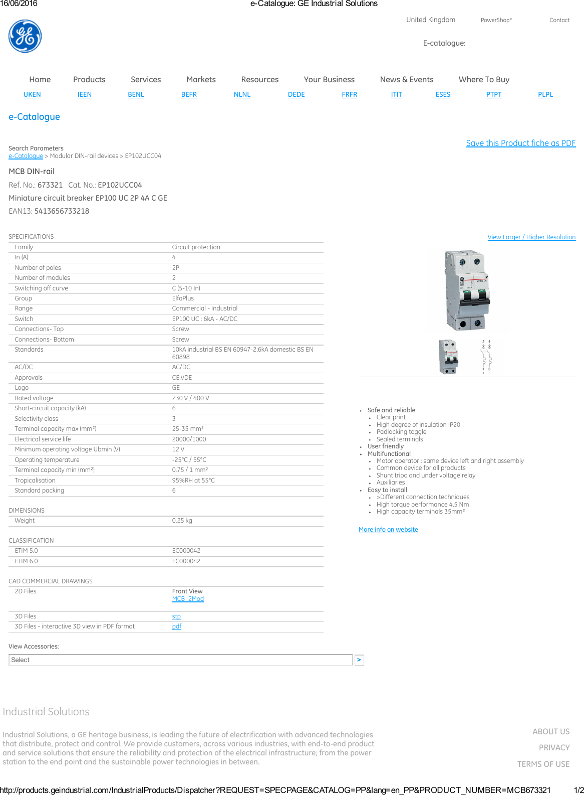 Product Detail Manual