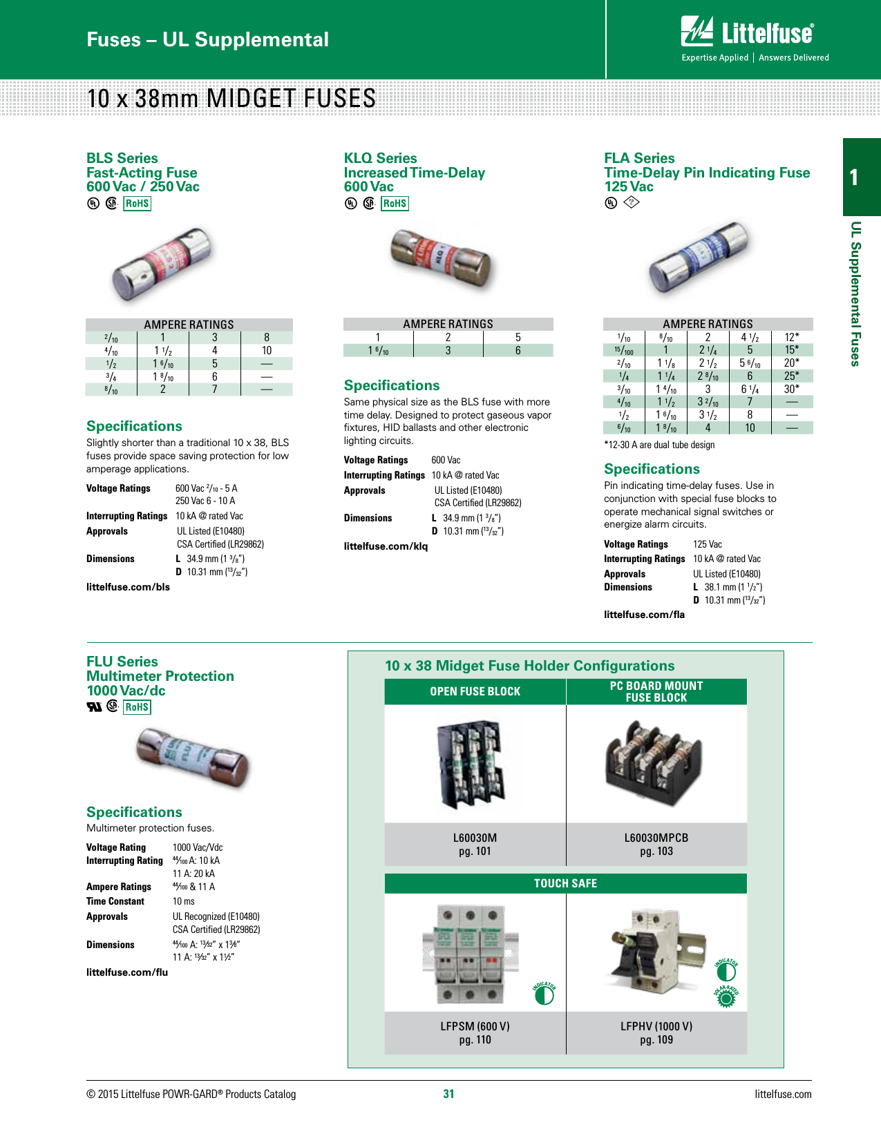 NEW LittleFuse Mini diagnostic Fuse Kit H890332002 INCLUDES FUSES