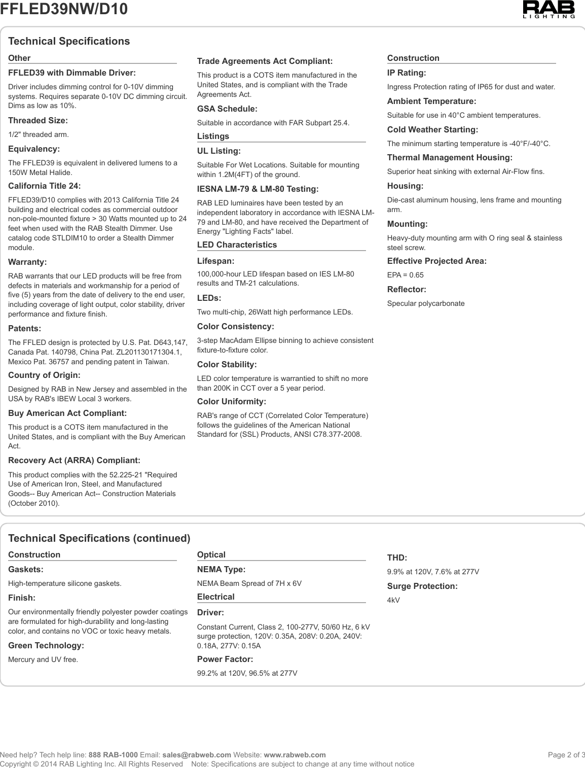 Page 2 of 3 - Product Detail Manual 