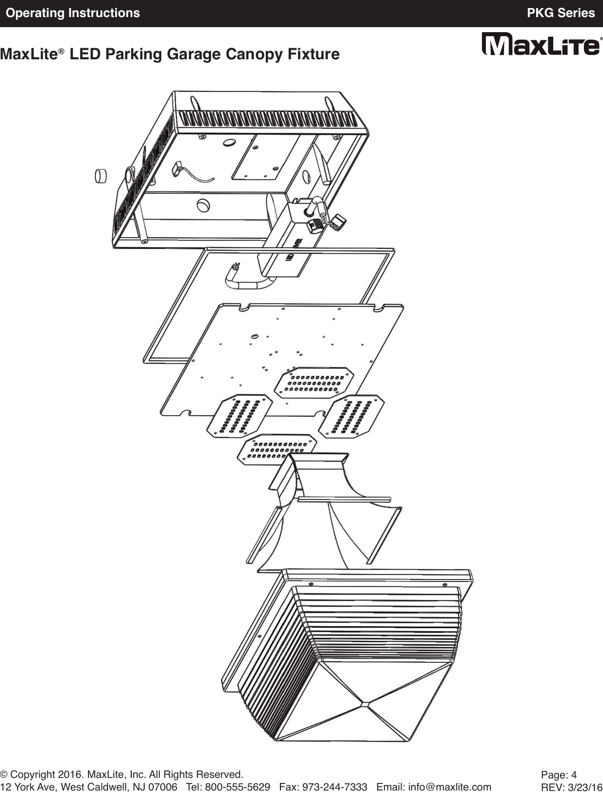 Page 4 of 5 - PKG Series  Installation Directions