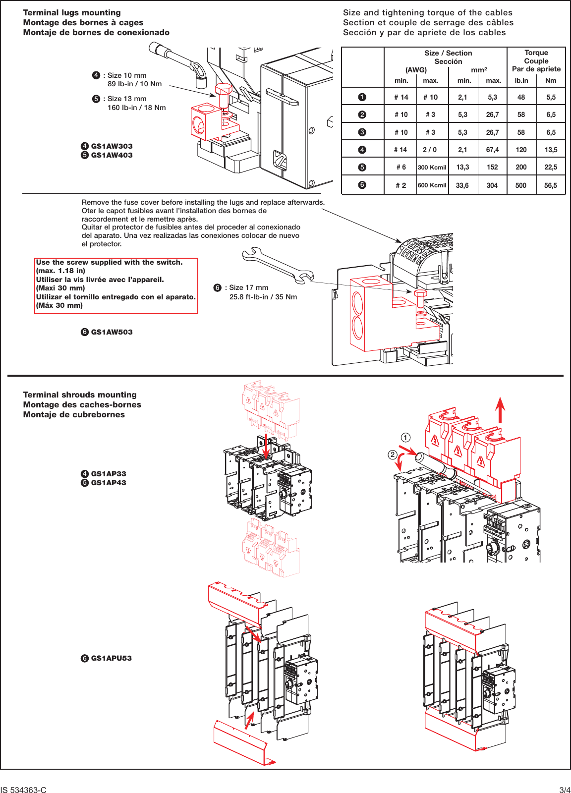 Page 3 of 4 - Installation Directions