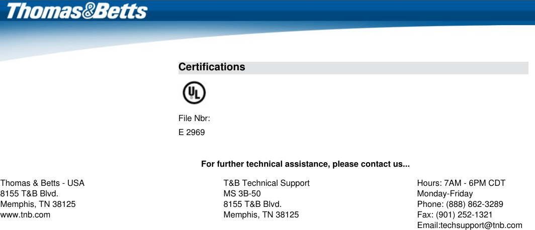 Page 2 of 2 - Product Detail Manual
