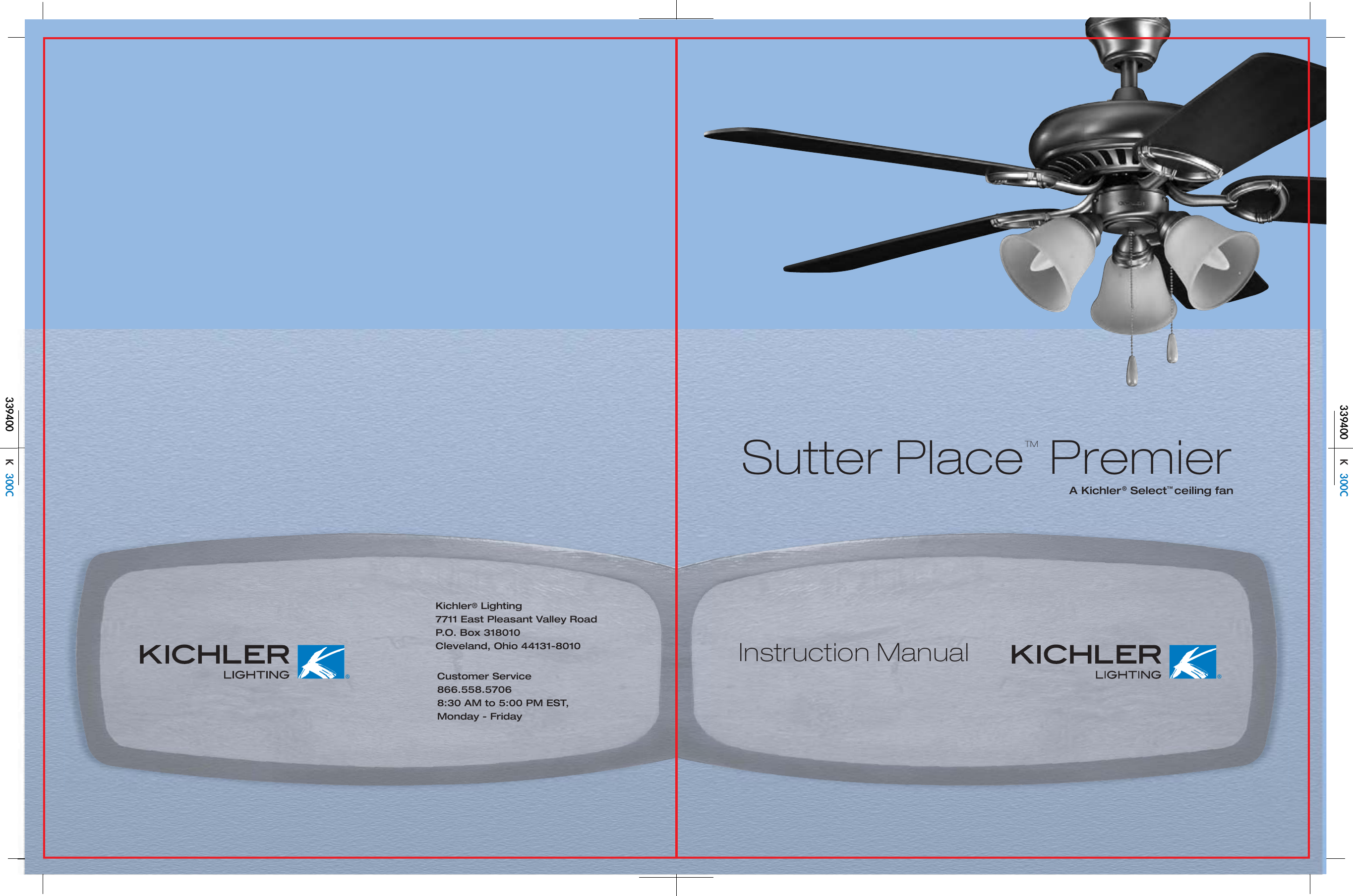 Kichler Ceiling Fan Manual | Shelly Lighting