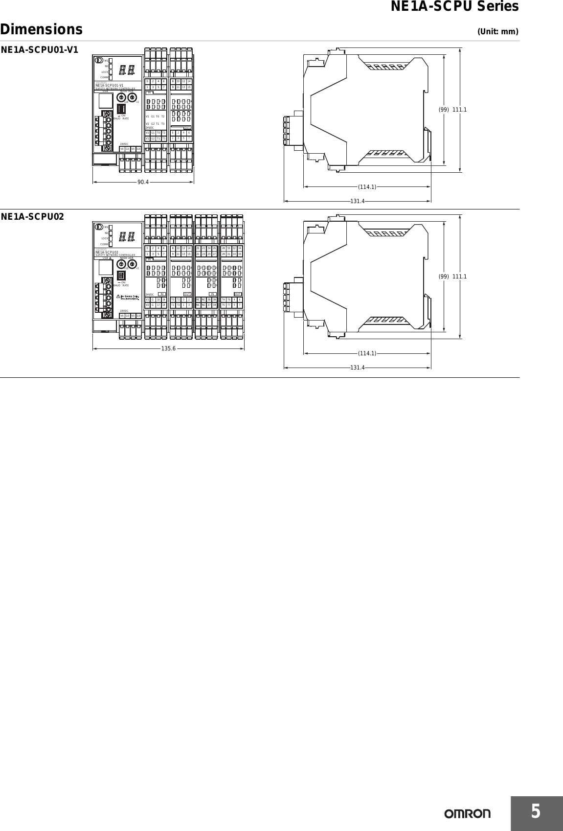 Page 5 of 8 - CSM_NE1A-SCPU_Series_DS_E_6_3