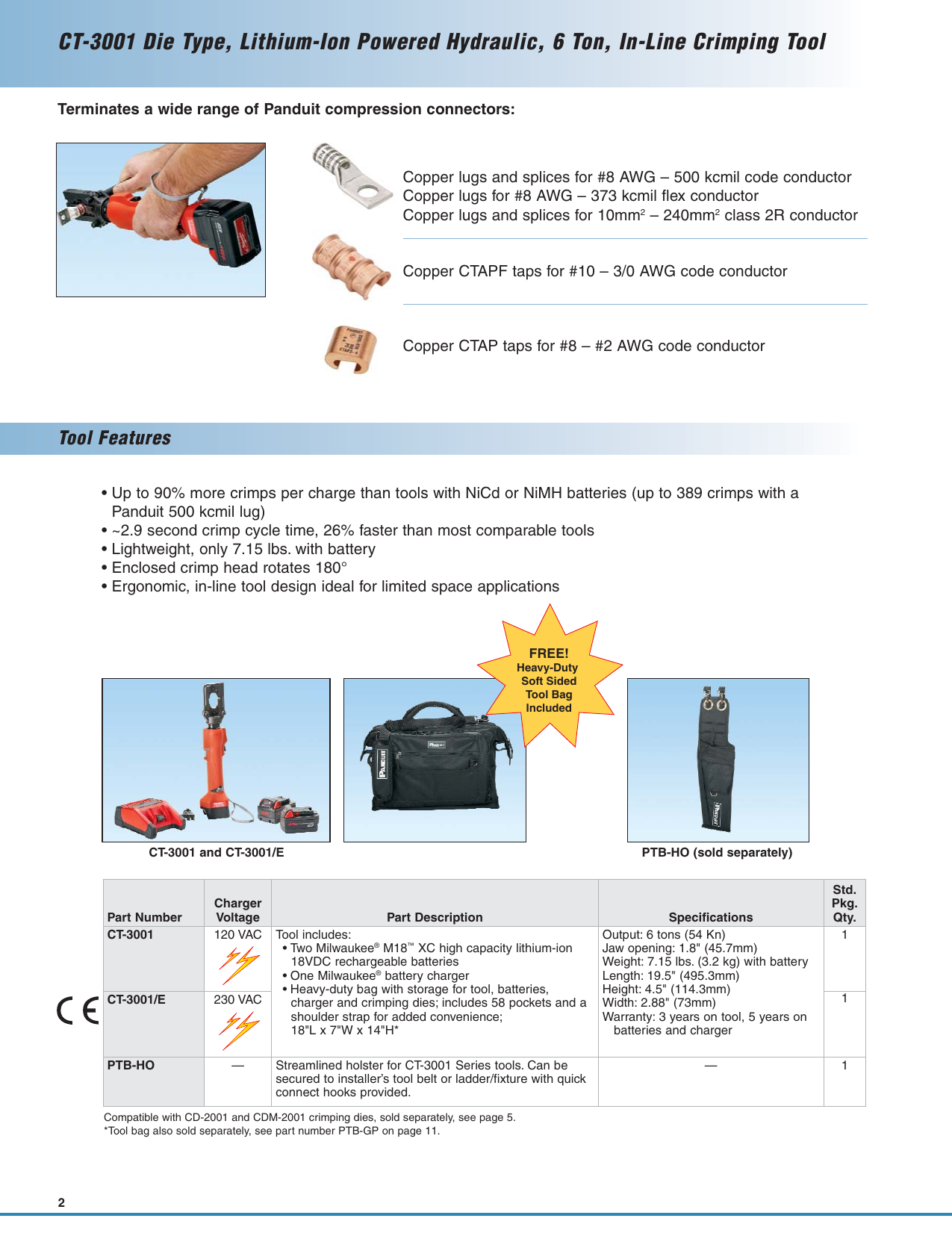 Page 2 of 12 - SA-PCCB12 (Lithium-Ion Powered Crimping Tools).qxp