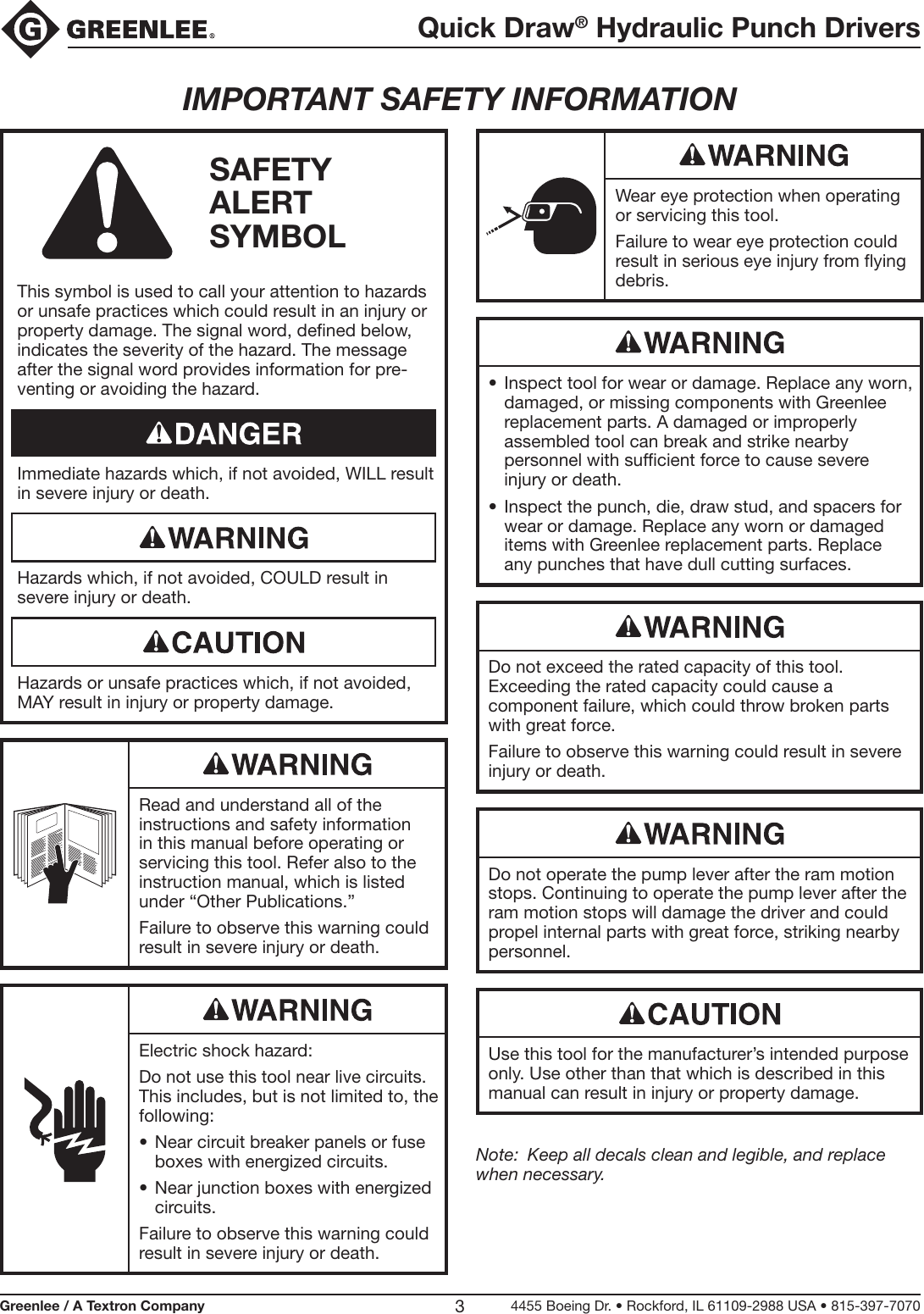 Page 3 of 12 - Installation Directions
