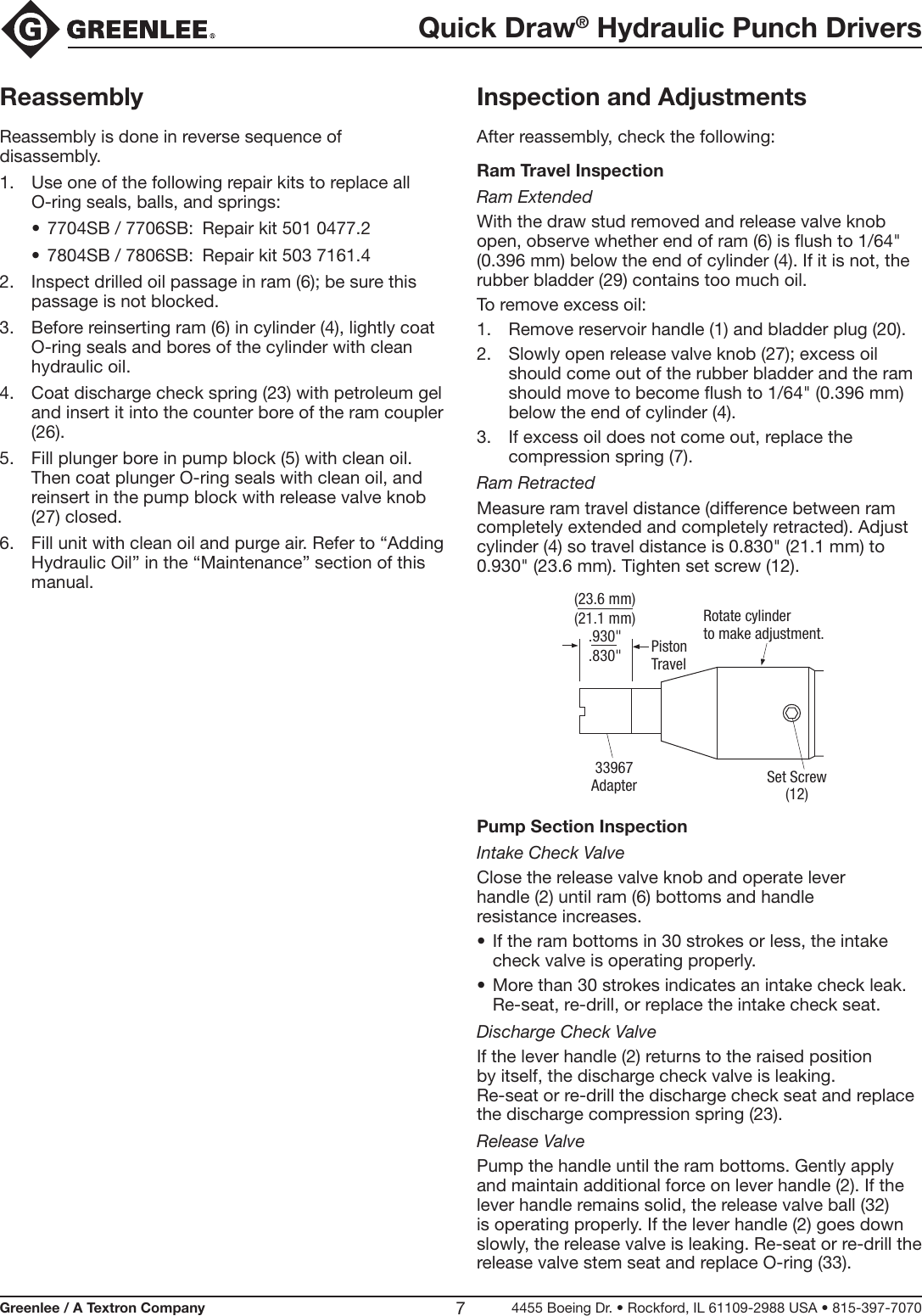 Page 7 of 12 - Installation Directions