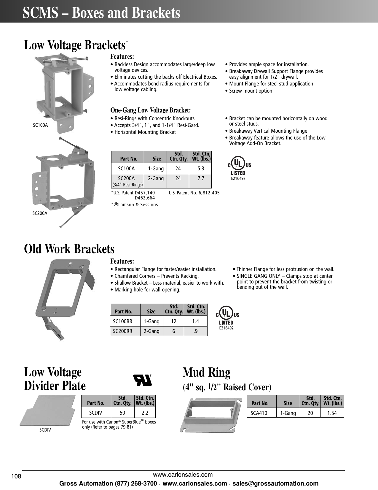 Page 6 of 8 - Carlon 2005 Master Catalog  Brochure