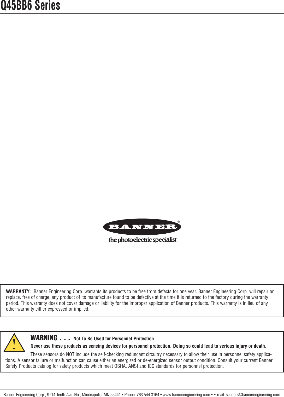 Q45 Series Dc S Solid State Outputs Brochure