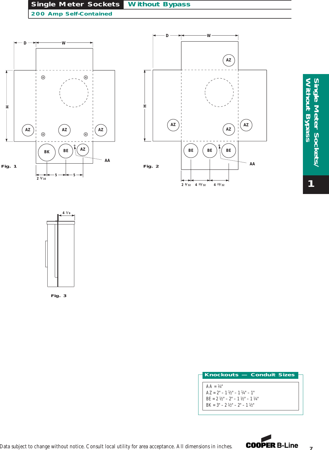 Page 4 of 4 - Cooper B-Line - Meter Mounting Equipment 200 Amp Self-Contained