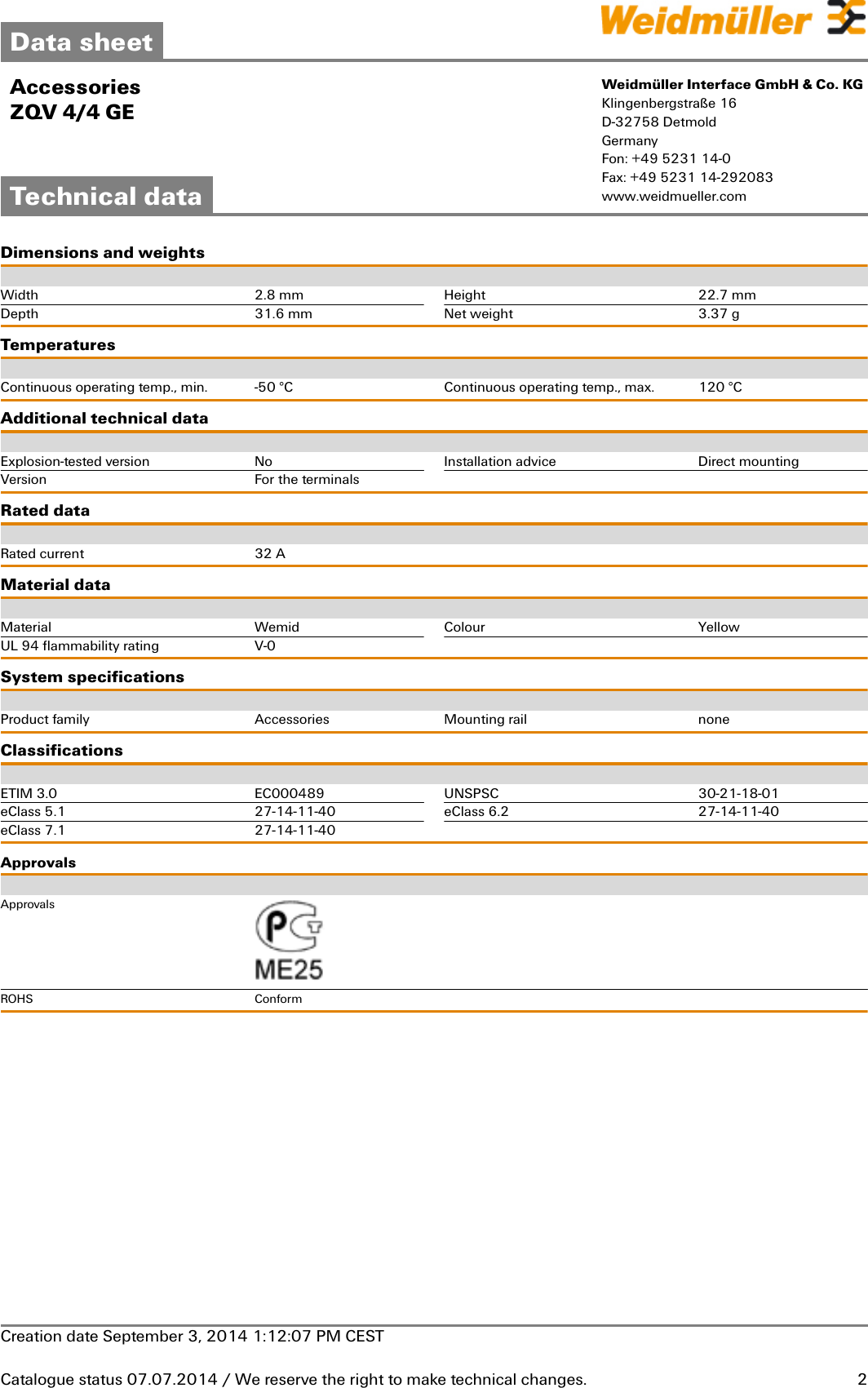 Page 2 of 4 - Product Detail Manual 