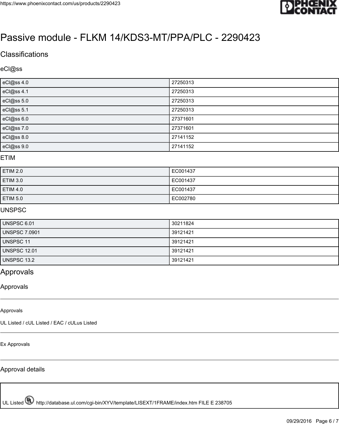 Page 6 of 7 - Product Detail Manual 