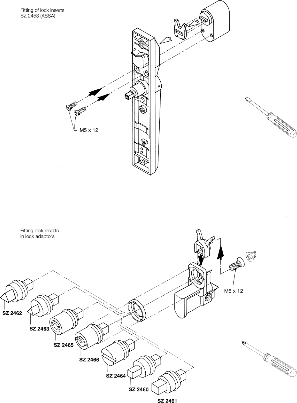 Page 6 of 10 - Rittal Ergoform-S Handle Assembly Instructions Installation Directions