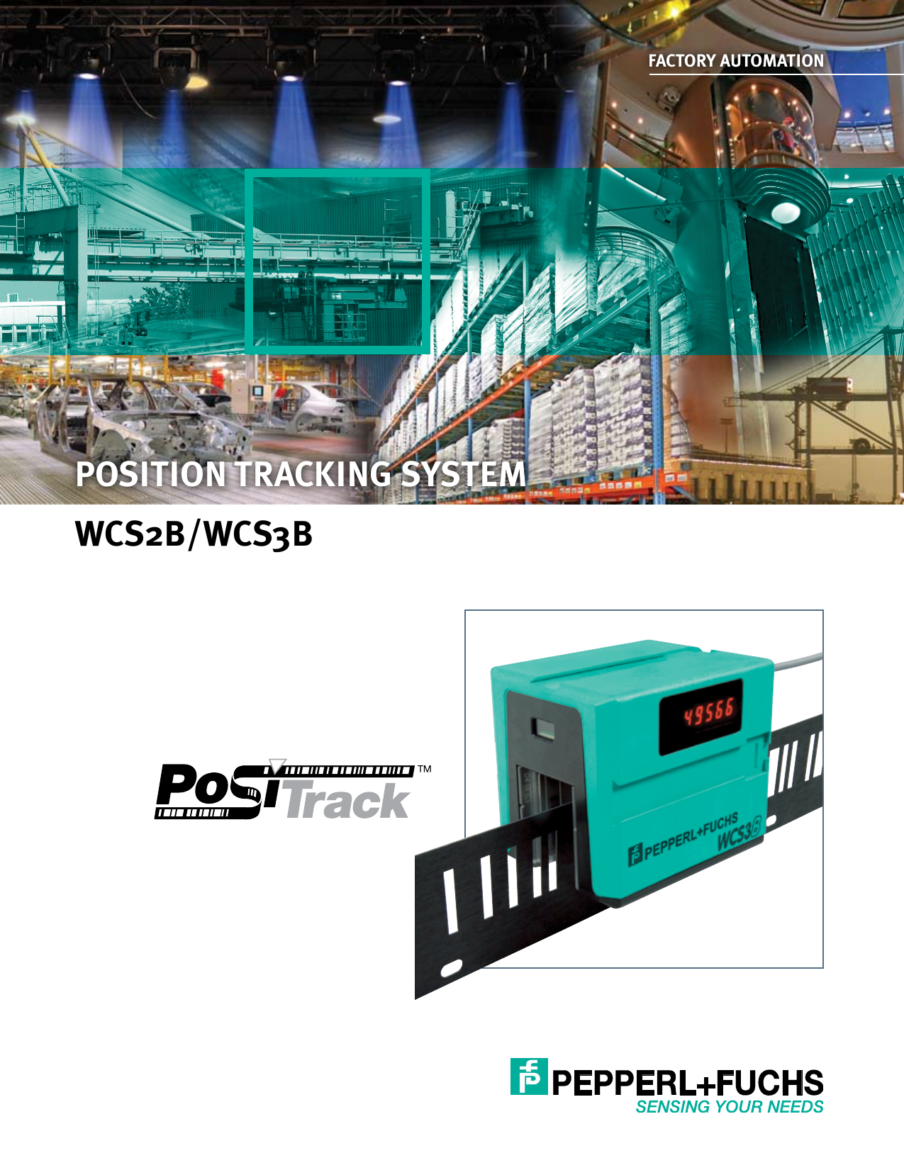 Position Tracking System WCS2B/ WCS3B Brochure