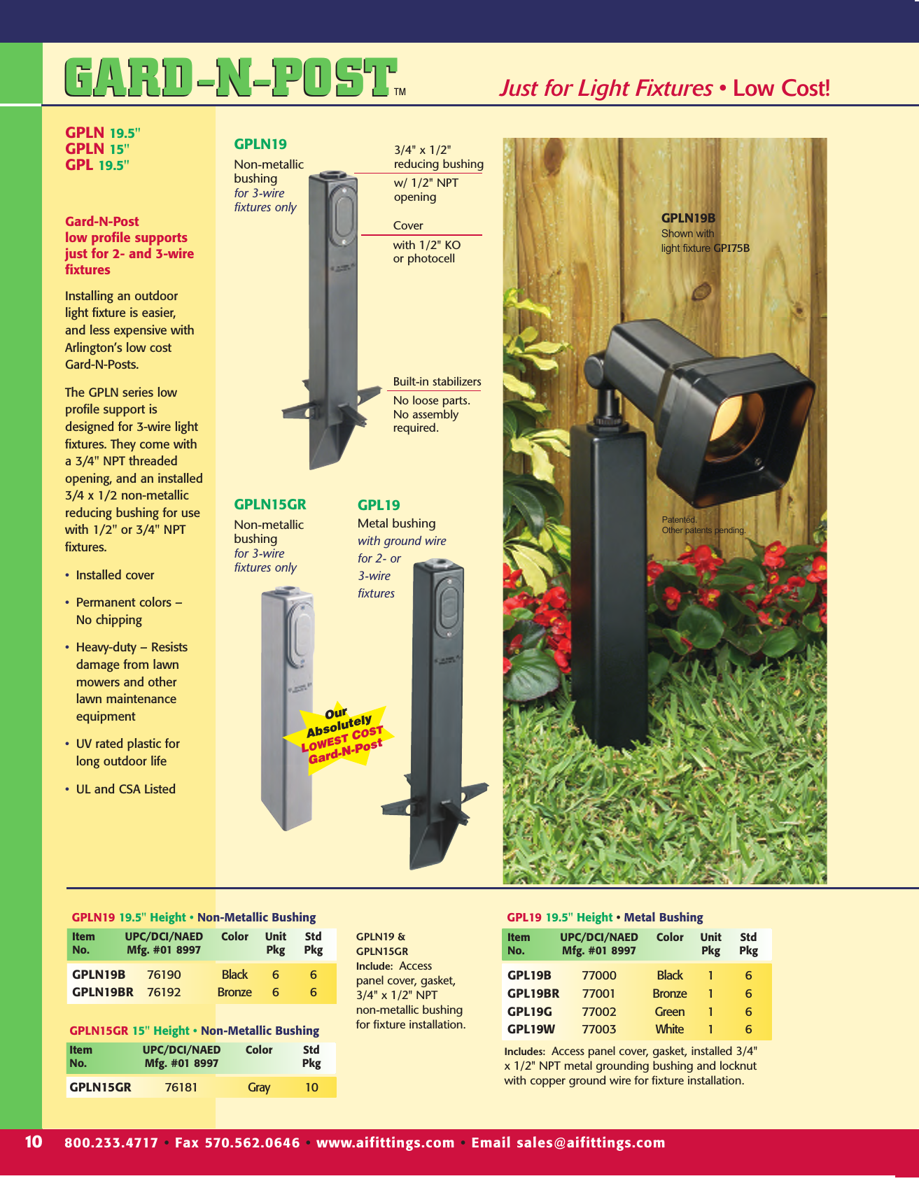 Gard N Post Brochure 142308 Catalog