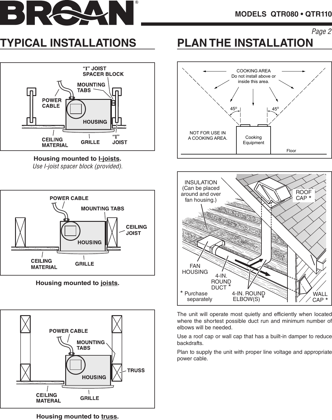 Page 2 of 8 - Installation Directions