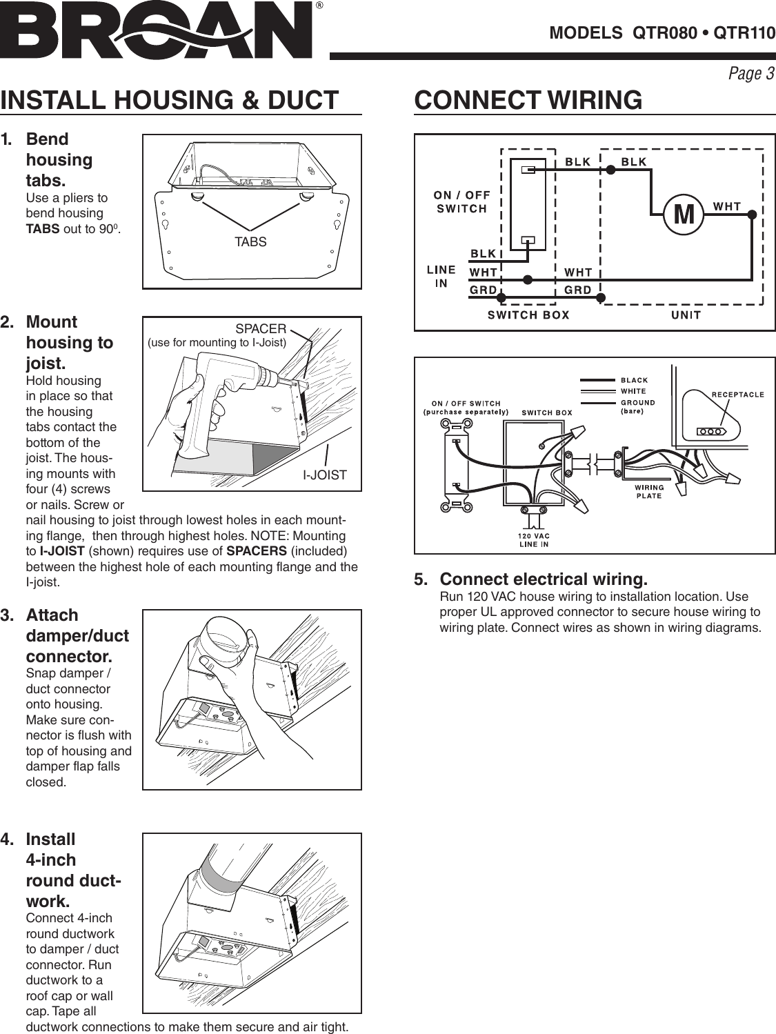 Page 3 of 8 - Installation Directions