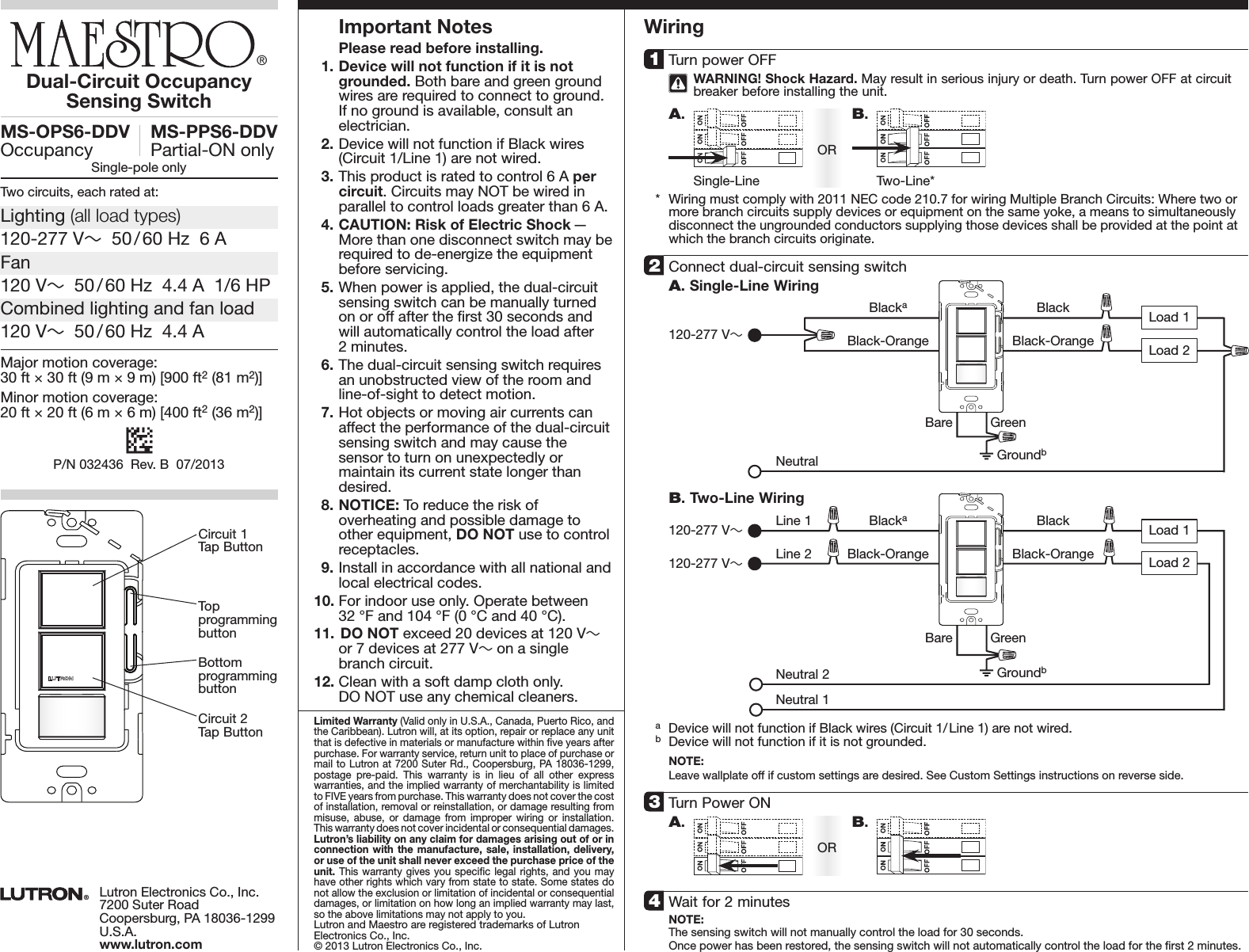 Wiring Diagram For Lutron Maestro Ms Ops5m - Search Best 4K Wallpapers