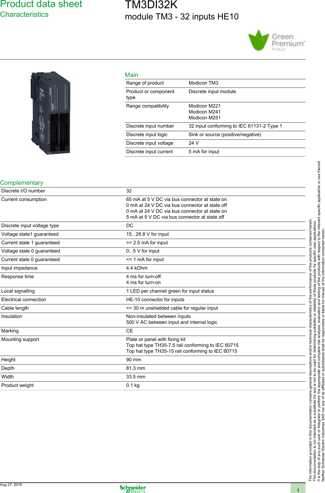 Page 1 of 5 - Modicon_TM3_TM3DI32K
